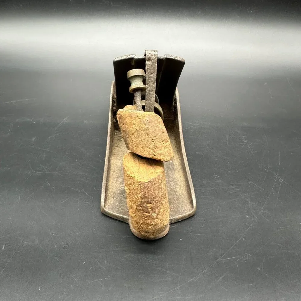 Antique Bailey No 4 Wood Plane Smoothing Hand Tool Manual Rustic 1910 READ - Picture 3 of 13